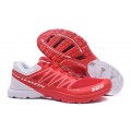 Salomon S-LAB Sense Speed Trail Running Shoes Red White,Discount Salomon Outlet