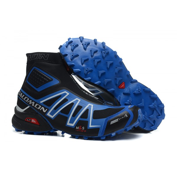 Salomon Snowcross CS Trail Running Shoes Black Blue,Salomon Outlet Locations