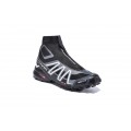 Salomon Snowcross CS Trail Running Shoes Black Gray,Salomon Fashion Designer