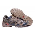 Men's Salomon Speedcross 3 CS Trail Running Shoes In Army Brown