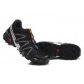 Salomon Speedcross 3 CS Trail Running Shoes Black Fluorescent For Men