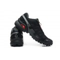 Salomon Speedcross 3 CS Trail Running Shoes Black Gray For Men