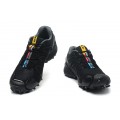 Salomon Speedcross 3 CS Trail Running Shoes Black Gray For Men