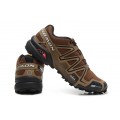 Salomon Speedcross 3 CS Trail Running Shoes Brown For Men
