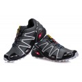 Salomon Speedcross 3 CS Trail Running Shoes Deep Gray For Men