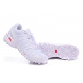 Salomon Speedcross 3 CS Trail Running Shoes Full White For Men