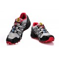 Salomon Speedcross 3 CS Trail Running Shoes Grey Black For Men