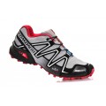 Salomon Speedcross 3 CS Trail Running Shoes Grey Black For Men