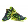 Salomon Speedcross 3 CS Trail Running Shoes Grey Green For Men