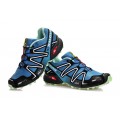 Salomon Speedcross 3 CS Trail Running Shoes Lake Blue For Men
