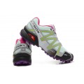 Salomon Speedcross 3 CS Trail Running Shoes Lake Blue Purple For Women