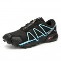 Salomon Speedcross 4 Trail Running Shoes Black Blue For Men