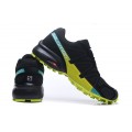 Salomon Speedcross 4 Trail Running Shoes Black Fluorescent Green For Men