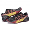 Salomon Speedcross 4 Trail Running Shoes Black Orange For Men