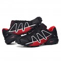 Salomon Speedcross 4 Trail Running Shoes Black Red For Men