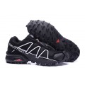 Salomon Speedcross 4 Trail Running Shoes Black White For Men