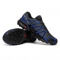 Salomon Speedcross 4 Trail Running Shoes Blue Black For Men