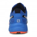 Salomon Speedcross 4 Trail Running Shoes Orange Blue For Men