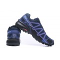 Salomon Speedcross 4 Trail Running Shoes Blue Purple For Women