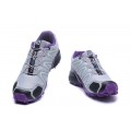 Salomon Speedcross 4 Trail Running Shoes Grey Purple For Women