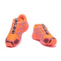 Salomon Speedcross 4 Trail Running Shoes Orange Wine For Women