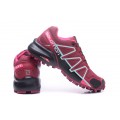 Salomon Speedcross 4 Trail Running Shoes Wine Black For Women