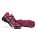 Salomon Speedcross 4 Trail Running Shoes Wine Black For Women