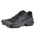 Salomon Speedcross 5 GTX Trail Running Shoes Black Deep Gray,Salomon Wholesale Online