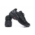 Salomon Speedcross 5 GTX Trail Running Shoes Black Silver,Latest US Salomon