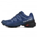 Salomon Speedcross 5 GTX Trail Running Shoes Deep Blue,Salomon Reliable Supplier