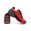 Salomon Speedcross 5 GTX Trail Running Shoes Red Black,Chicago Salomon Wholesale