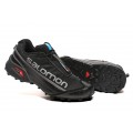 Men's Salomon Speedcross 5M Running Shoes In Black Gray