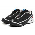 Men's Salomon Speedcross 5M Running Shoes In Black White