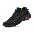Men's Salomon Speedcross 5M Running Shoes In Full Black