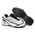 Men's Salomon Speedcross 5M Running Shoes In White Black