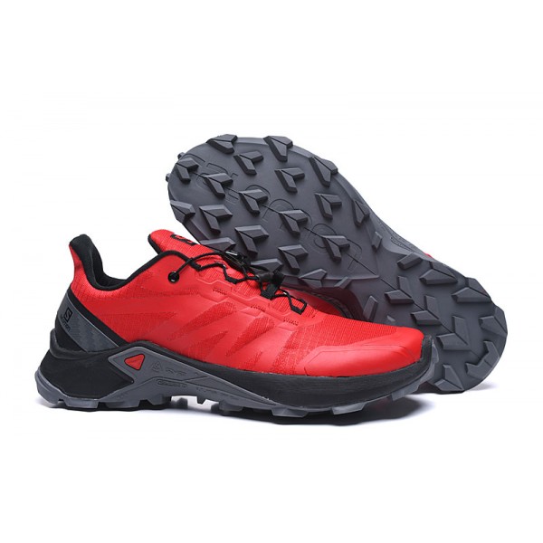 Salomon Speedcross GTX Trail Running Shoes Red Black,Outlet Store Salomon