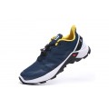 Men's Salomon Supercross Trail Running Shoes In Dark Blue
