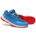 Men's Salomon Ultra Glide Trail Running Shoes In Blue White Red