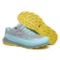 Men's Salomon Ultra Glide Trail Running Shoes In Gray Cyan