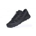Salomon Vibe Trail Runners Sense Ride Shoes Full Black,How Much Is Worth Salomon