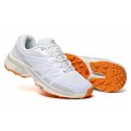 Women's Salomon XT-Wings 2 Unisex Sportstyle Shoes In Gray White Orange