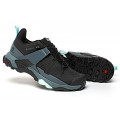 Men's Salomon X Ultra 4 Gore-Tex Hiking Shoes In Black Blue