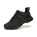 Men's Salomon X Ultra 4 Gore-Tex Hiking Shoes In Full Black