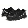Men's Salomon XA PRO 3D Trail Running Shoes In Black White