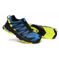 Men's Salomon XA PRO 3D Trail Running Shoes In Blue Black