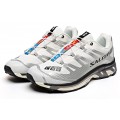 Men's Salomon XT-4 Advanced Unisex Sportstyle Shoes In Silver White
