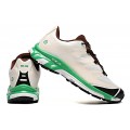 Men's Salomon XT-4 Advanced Unisex Sportstyle Shoes In White Green