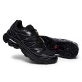 Men's Salomon XT-6 Advanced Unisex Sportstyle Shoes In Black Dark Gray