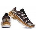Men's Salomon XT-6 Advanced Unisex Sportstyle Shoes In Brown White