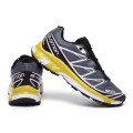 Men's Salomon XT-6 Advanced Unisex Sportstyle Shoes In Gray Yellow